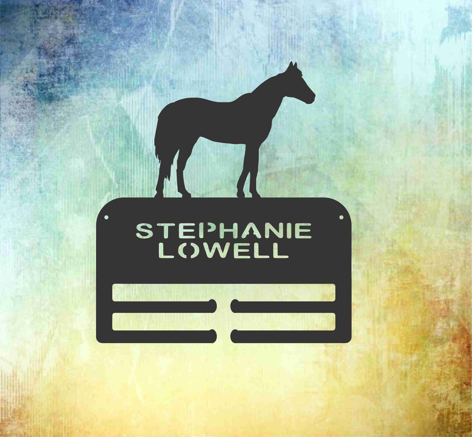 Horse Ribbon Holder Horse Show Trophy Horse Award / Horse Etsy