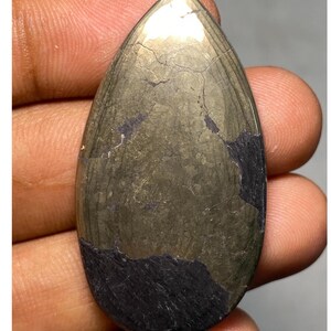 Cabochon en or Apache, pierres précieuses en or Apache naturelles, lot d'or Apache, fabrication de pierres précieuses faites à la main pour bijoux DIY. 72,70 cts