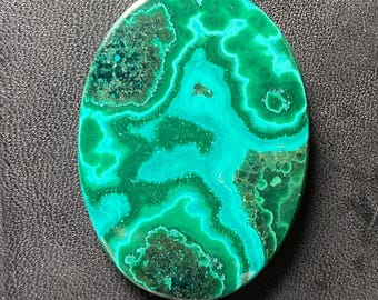 Exclusive Malachite Cabochon Loose Gemstone, 100% Natural Malachite Gemstone Chrysocolla Malachite Stones Make For Jewelry  77Ct. 42x31x5MM