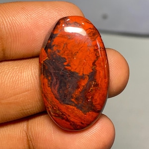 36,75 cts de pierre précieuse de jaspilite, cabochon de jaspilite naturel de créateur, cabochon de jaspilite rare, pendentif jaspilite en vrac pour la fabrication de bijoux