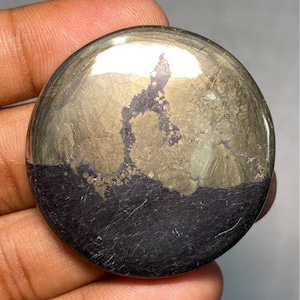 Cabochon en or Apache, pierres précieuses naturelles en or Apache, lot d'or Apache, fabrication de pierres précieuses faites à la main pour bijoux DIY. 138,45 carats