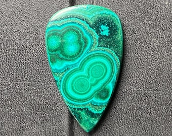 Exclusive Malachite Cabochon Loose Gemstone, 100% Natural Malachite Gemstone Chrysocolla Malachite Stones Make For Jewelry  50Ct. 40x24x4MM