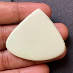 Amazing Top Quality Lemon Chrysoprase Gemstone Natural Lemon Chrysoprase Cabochons Handmade Lemon Chrysoprase Loose Stone 75.95Cts. 38x44x6