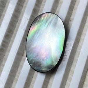 Natuurlijke parelmoer cabochon, parelmoer schelp losse edelsteen, parelmoer hoge kwaliteit voor sieraden, hanger, ketting 28.85 cts