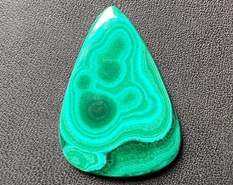 Exclusive Malachite Cabochon Loose Gemstone, 100% Natural Malachite Gemstone Chrysocolla Malachite Stones Make For Jewelry  27Ct. 32x23x3MM