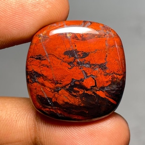45,35 cts de pierre précieuse de jaspilite, cabochon de jaspilite naturel de créateur, cabochon de jaspilite rare, pendentif jaspilite en vrac pour la fabrication de bijoux