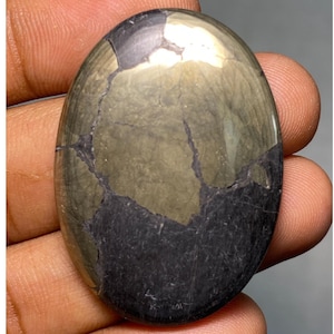 Cabochon en or Apache, pierres précieuses en or Apache naturelles, lot d'or Apache, fabrication de pierres précieuses faites à la main pour bijoux DIY. 85,55 carats