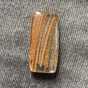 Crystal Covellite Cabochon Loose Gemstone Cushion Shape, Sparkling Crystal Iolite Covellite Pendant For Jewelry Making 28.10Cts, 25x17x5MM