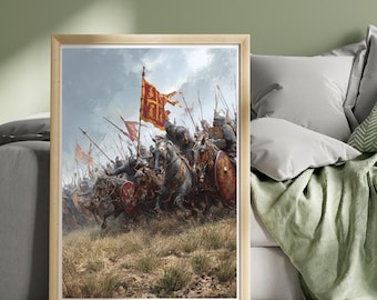 ノルマン朝イングランド 1066年; ウィリアム征服王地図 - Etsy 日本