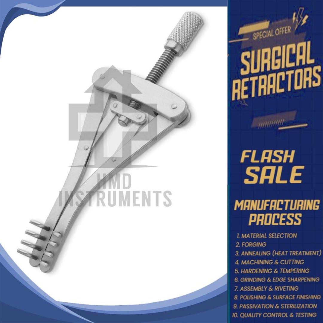 ALM Eye Retractor – Self-retaining 4x4 Blades for Ophthalmic Surgical ...