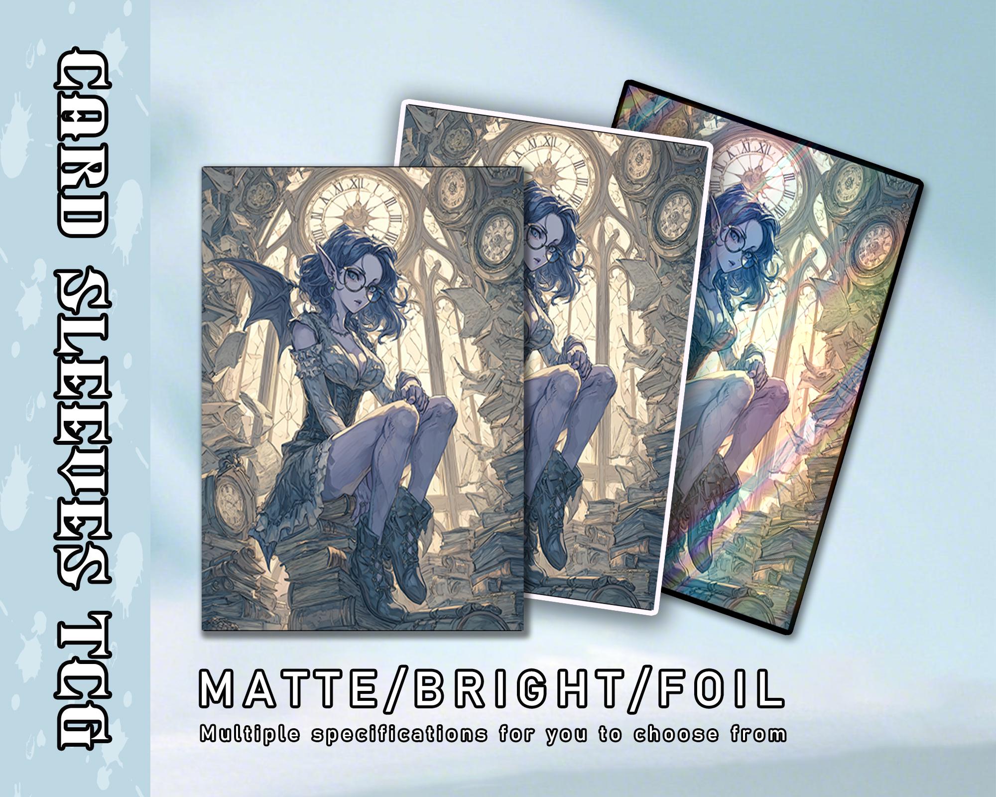 sega card sleeves Amazon.com: Katomula 100 MTG Card Sleeves with 100 Inner Sleeves, Textured  Back Art Sleeves, Fit Standard Size Cards