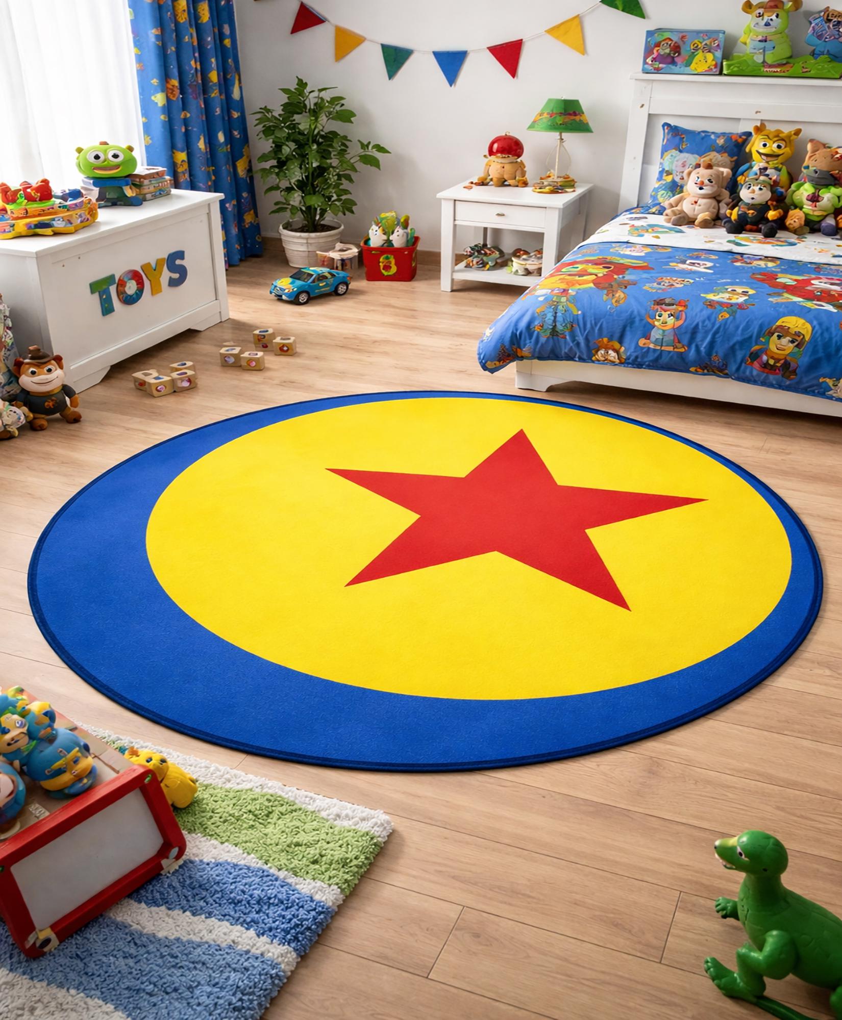 Pixar Ball Rug Toy Story Rug, Disney World Home Decor - Etsy