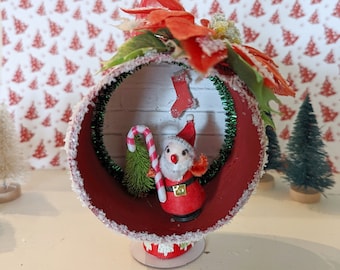 Handmade Miniature Christmas Vignette