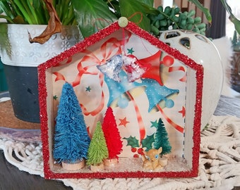 Christmas Diorama | Miniature Holiday Vignette