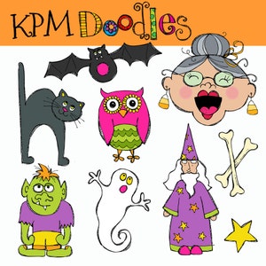 KPM Old lady who swallowed a Bat Digital Clipart