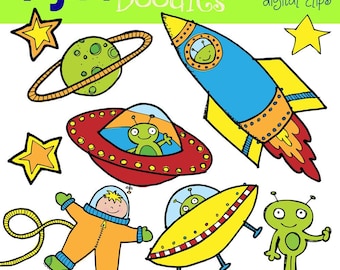 KPM Outer space digital clipart