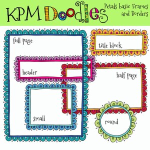 KPM Petals Borders and Frames image 2