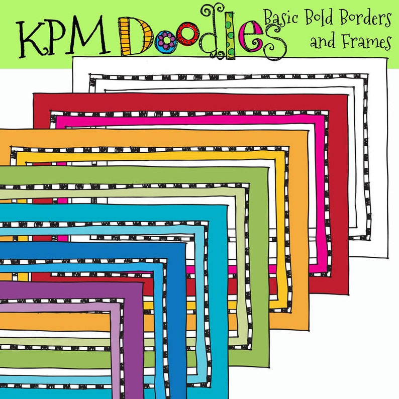 KPM Basic Bold Borders and frames