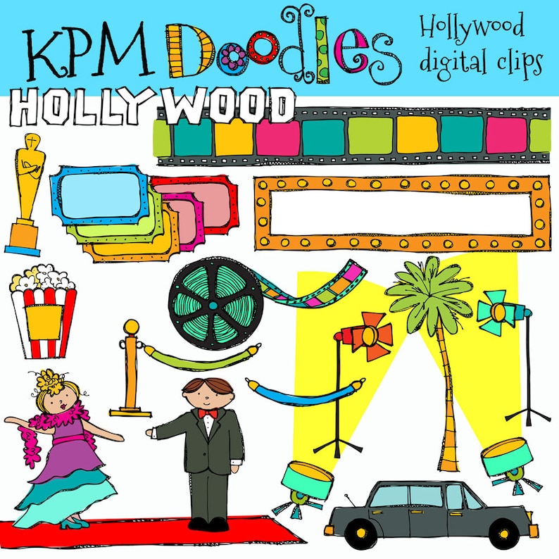 KPM Hollywood Digital Clip art clipart image 1