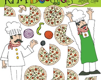 Rafa's Pizza time Digital Clip art