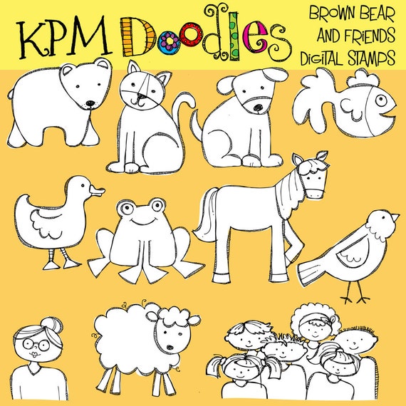 Digital Doodling Toys : doodle bear