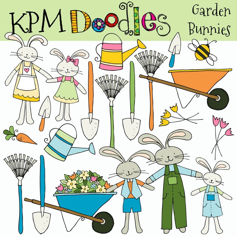 KPM Garden Bunnies COMBO