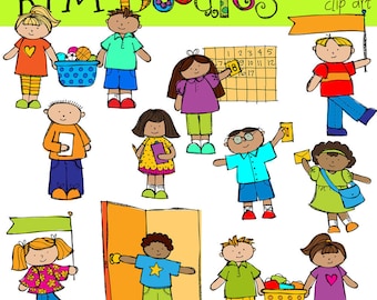 KPM Classroom helpers Digital Clip Art