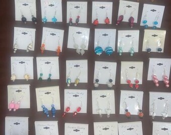Lote de 36 pares de pendientes colgantes n.° 2