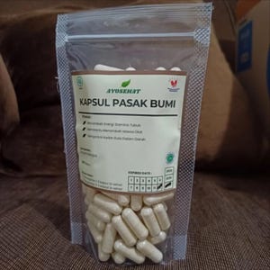 tongkat ali ( Pasak Bumi ) Root Capsules - Herbal Botanical Supplement - Traditional Wellness Support