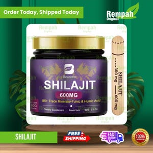Pure Himalayan Shilajit Resin – Natural Energy Booster & Wellness Supplement