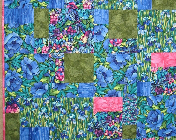 Modern Lap Quilt Fabric From Fabric Freedom London England Etsy