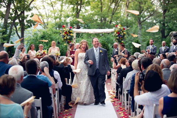 Paper Airplane Ceremony Or Reception Sendoff Wedding Exit Etsy