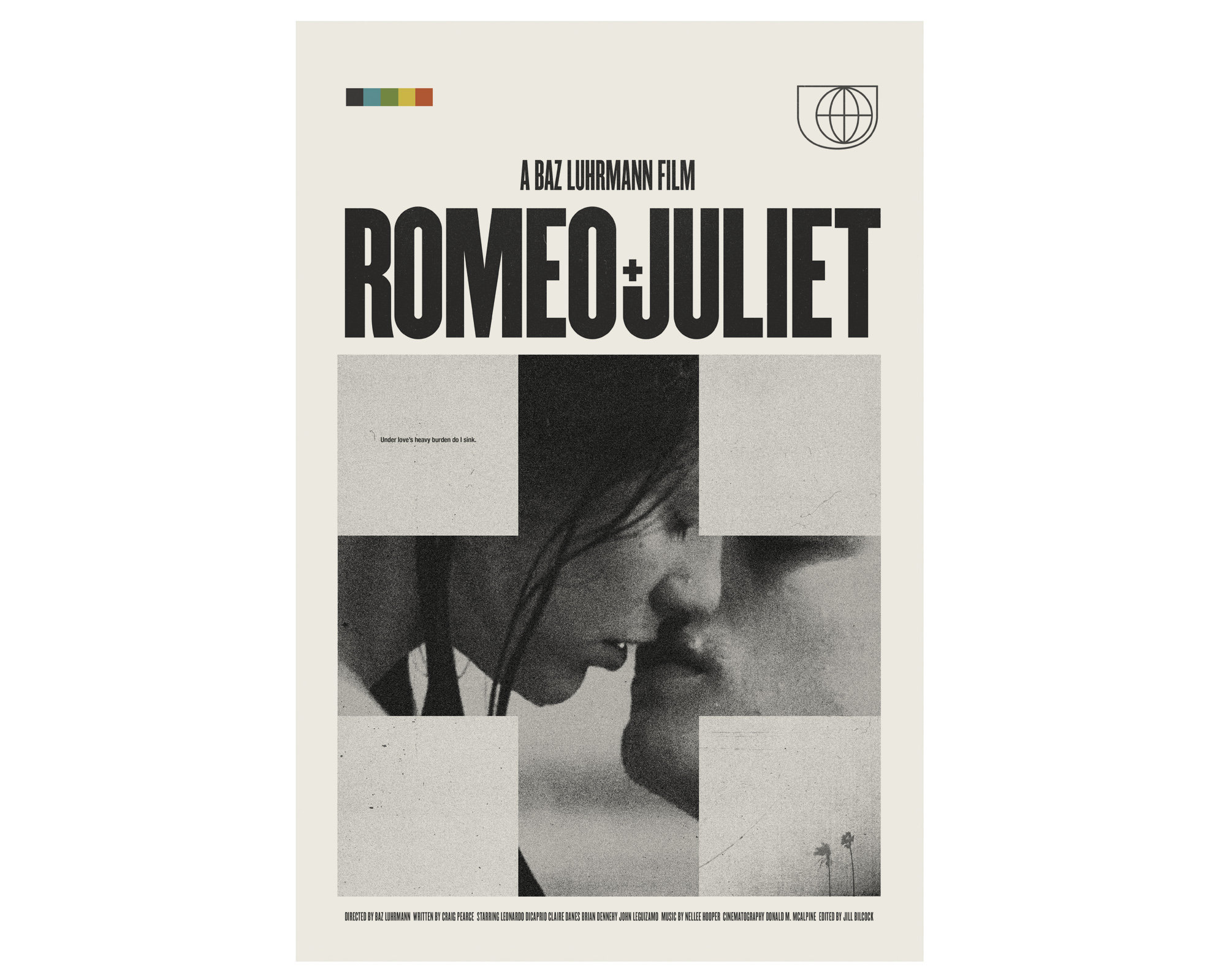 Baz Luhrmann Inspired Poster - Romeo + Juliet, Art Print