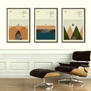 Série de pôsteres de filmes inspirados em STAR WARS - Minimalista, gráfico, moderno de meados do século, boutique, estilo vintage, casa retrô