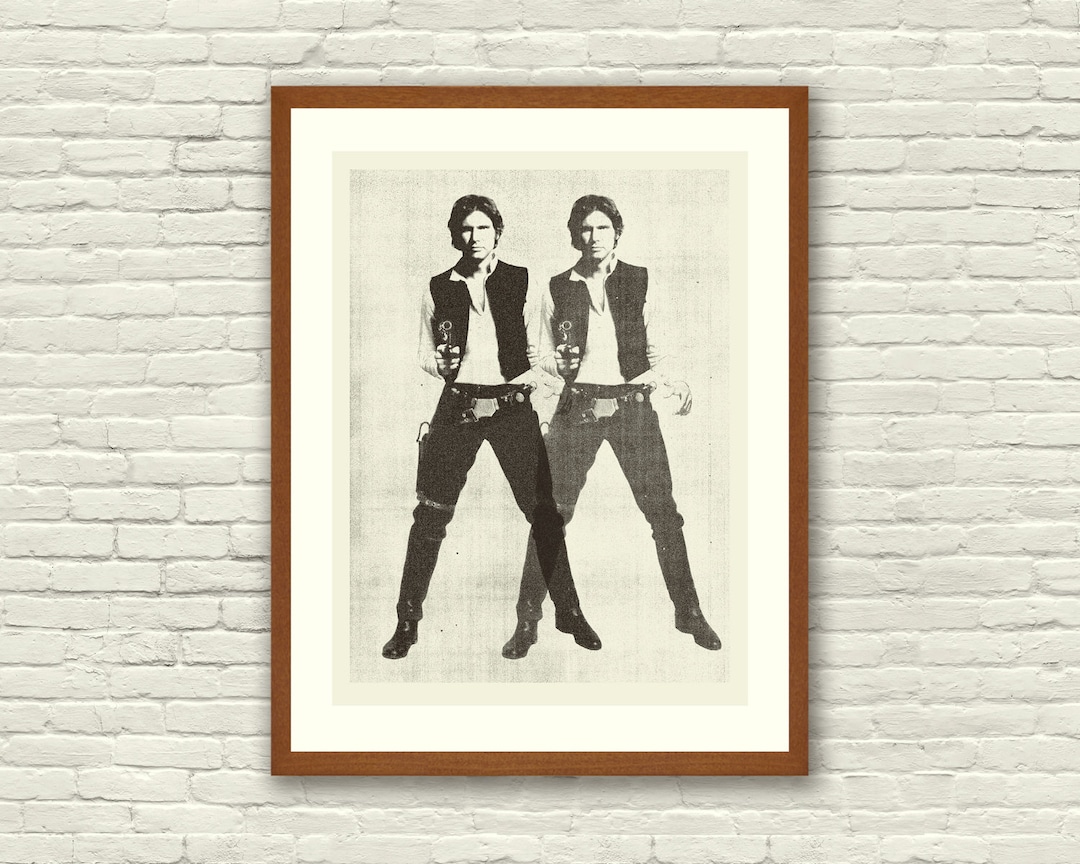 SPACE COWBOY - Star Wars Inspired, Han Solo, 18 X 24 Handprinted Silkscreen  Art Print, Modern Poster, Boutique, Retro Home - Etsy, image size:1080x864