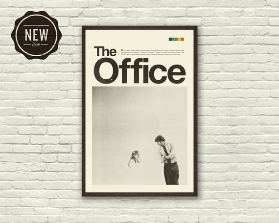 THE OFFICE Inspired Poster, Jim and Pam, Art Print Minimalist, Helvetica,  Mid-century Modern, Black and White, Swiss, Poster - Etsy