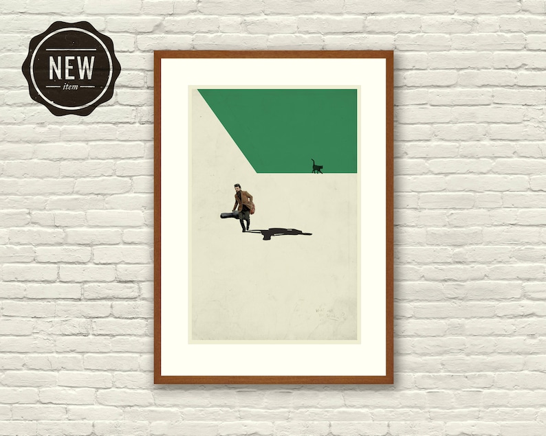 COEN BROTHERS Inspired Posters, Art Print Movie Poster Series Minimalist, Graphic, Mid Century Modern, Vintage Style, Retro Home image 3