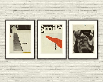 JOKER Variant Art Print Poster Set, Joaquin Phoenix, 20 x 28 lithografie Art Print, MidCentury Modern, Zwitsers