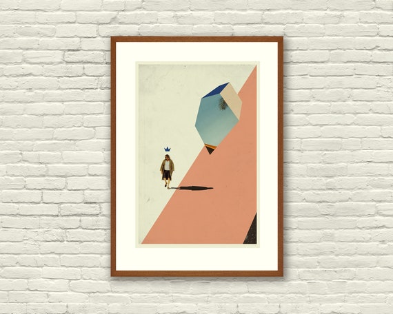 Abstrait Voilier Toile Mur Art Coloré Bateau Peinture Paysage Marin