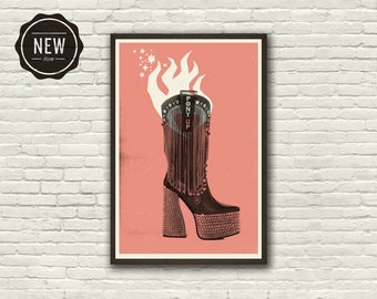 CHAPPELL ROAN Poster Pink Pony Club geïnspireerde kunstdruk - minimalistisch, modern uit het midden van de eeuw, vintage stijl, retro huis, roze, Pride