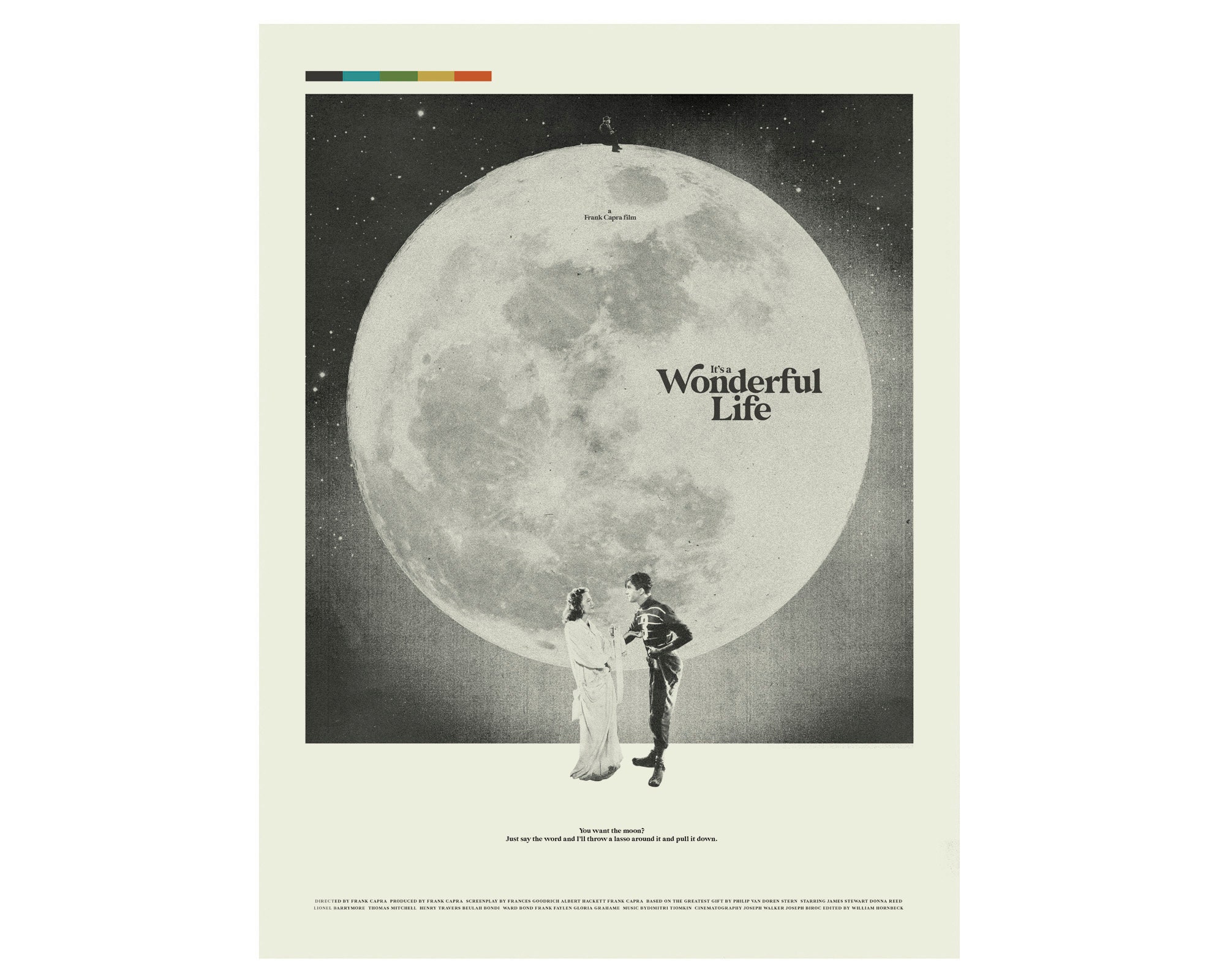 IT'S A WONDERFUL LIFE Inspired Poster, Art Print - 18 X 24