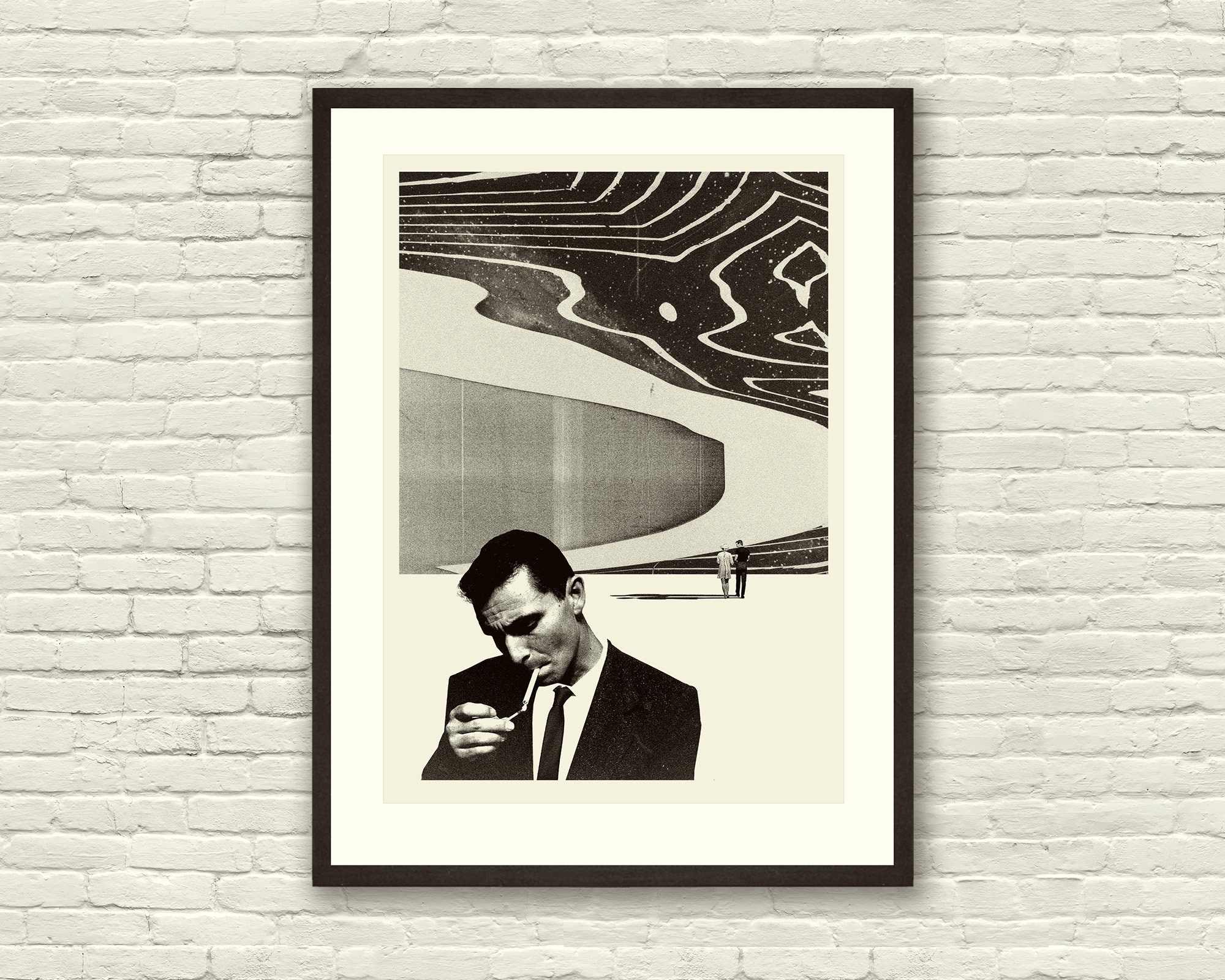 TWILIGHT ZONE Poster, Rod Serling, 20x28 Lithograph Art Print