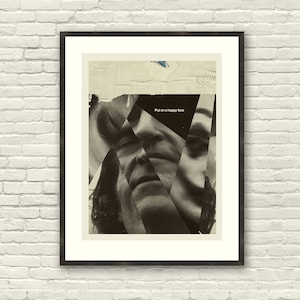 JOKER Variant Art Print Poster, Shattered, Joaquin Phoenix, 18x24 Lithograph Art Print, MidCentury Modern, Swiss