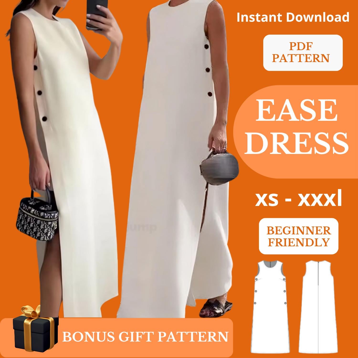 linen dress pastel A-Line Sheath Dress in Linen Double-Face seashell / 10 main image 1