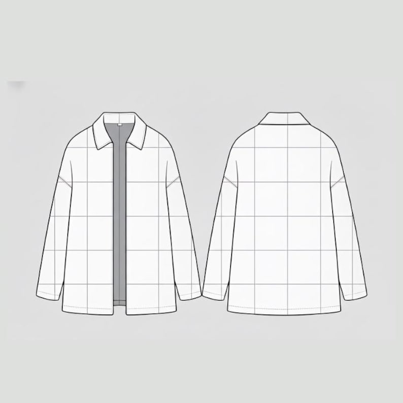 Patchwork Jacket Sewing Pattern PDF – Quilted Floral Coat Pattern – Cottagecore – Easy Beginner Friendly Tutorial image 4