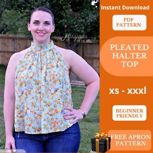 Halter Neck Top Sewing Pattern | halter top sewing pattern| sewing patterns for women| women top sewing pattern | back blouse pattern