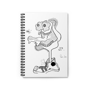 Frog Spiral Notebook - Ruled Line, Cute Animal Journal, Toad Notepad, Amphibian Diary, Lined Pages Stationery