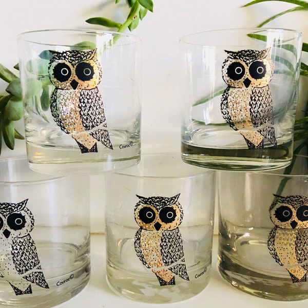 couroc low ball glasses