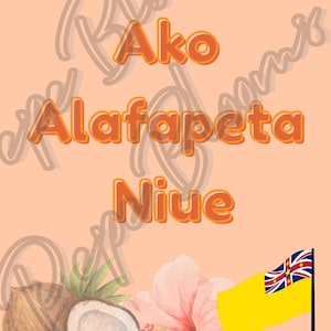 Niuean Alphabet