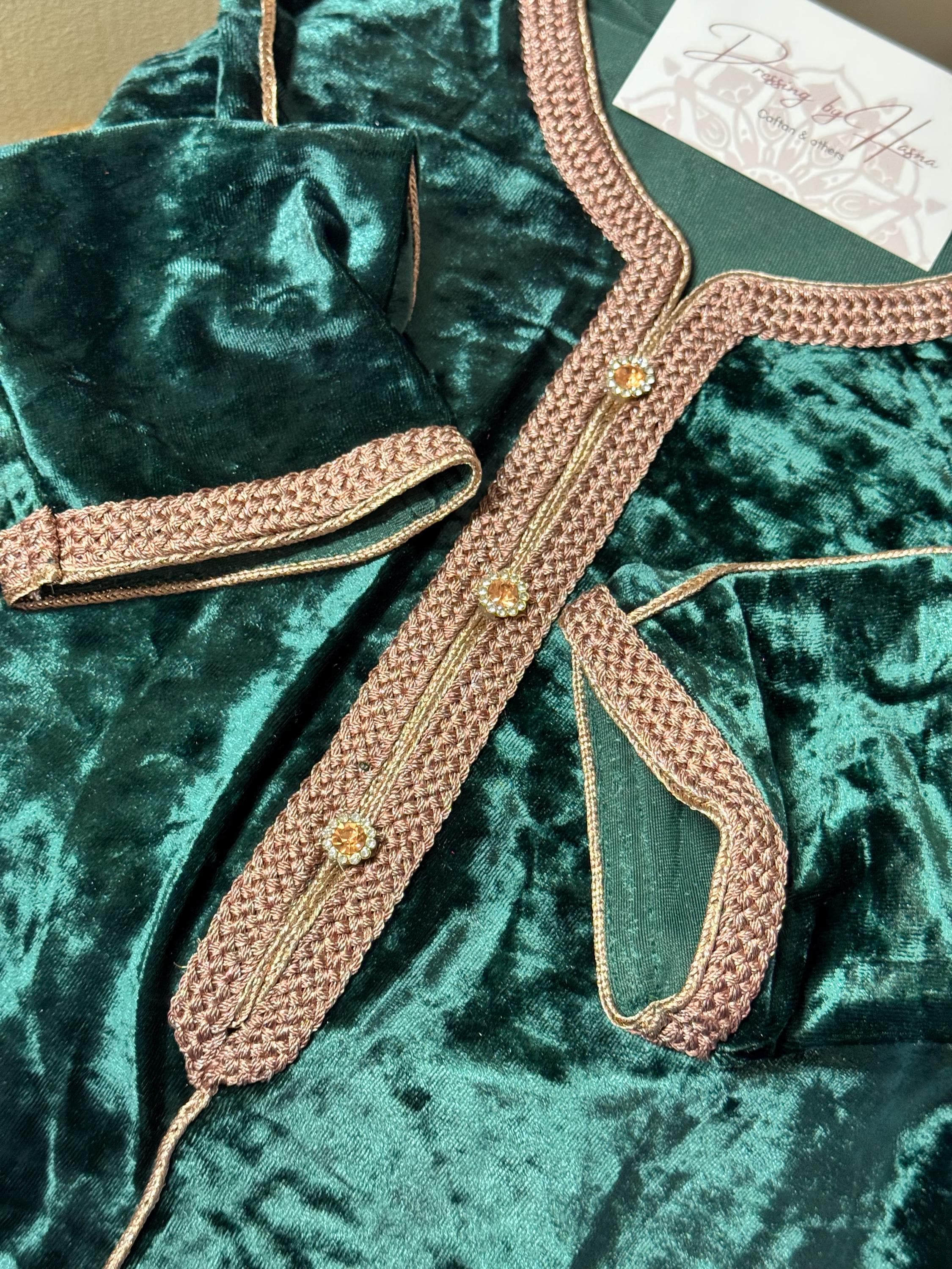 Green Velvet Caftan - Etsy Green Velvet Caftan - Etsy
